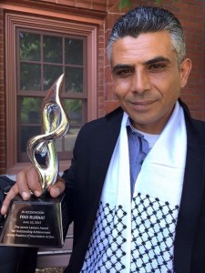 Iyad Burnat has led nonviolent resistance in the village of Bil'in for over a decade.